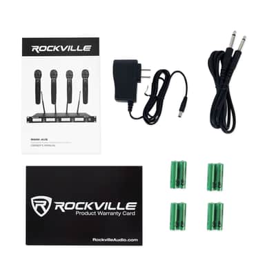 Mackie DRM12A 2000 Watt 12" Powered Active DJ PA Speaker+4) Wireless Microphones image 10