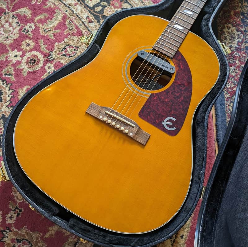 Epiphone Masterbilt FT-79 Texan Dreadnought Acoustic 2021 *Fishman Pickup* w/Case #21082306537 image 1