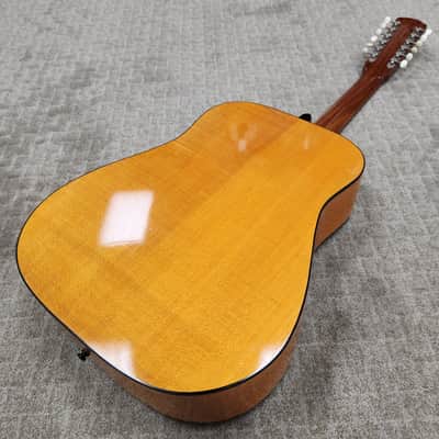 Vintage 1960s Goya TS-4 12-String Dreadnought - Recent Neck Reset w/ Original Hard Shell Case image 2