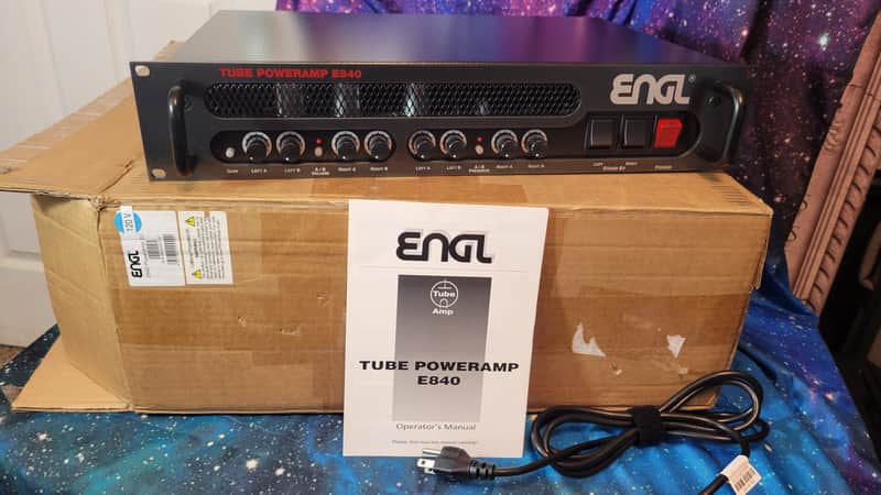 Engl e840 Tube Power amp  2x50 watt 2022 "NEW CONDITION in box" image 1