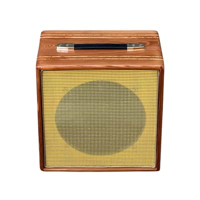 Ashen 112 Custom Guitar Speaker Cabinet Redwood Maple Inlays (empty) image 2