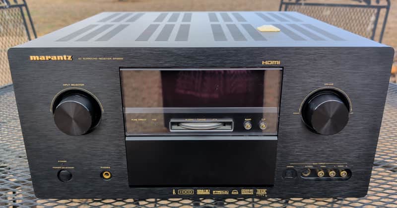Marantz SR9600 7.1 Channel THX Ultra2 A/V Receiver w/ Original MC-10 Mic – Tested