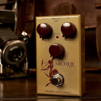 J. Rockett Audio Designs Tour Series Archer IKON Overdrive & Boost Guitar Pedal image 4