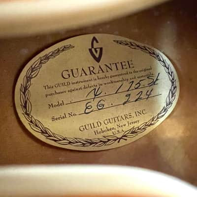 Guild X-175 Manhattan c 1966 - Sunburst original vintage USA image 9