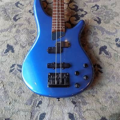 Ibanez SR500 Soundgear Electric Bass Active 1990s Metallic Blue image 2