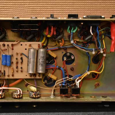 Vintage 1971 Marshall JMP Super Bass Stack Straight Slant Cab w/ Original Covers image 15