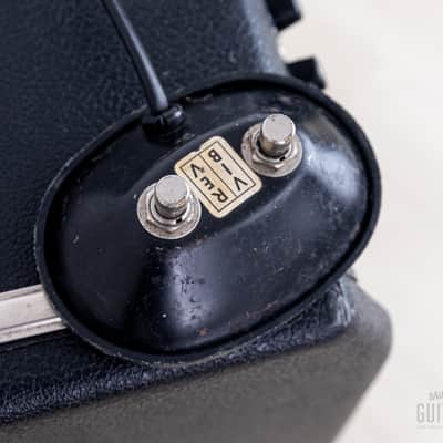 1965 Fender Twin Reverb Black Panel Vintage Tube Amp 2x12 w/ Oxford 12T6, Ftsw & Cover image 22