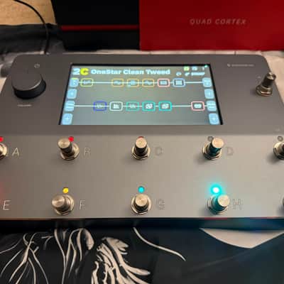 Neural DSP Quad Cortex (2025) Grey w/ Case & Expression Pedal image 2