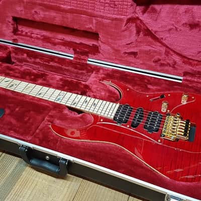 Ibanez RG8550MZ J-Custom Red Spinel Dimarzio Edge Zero FR HSH Electric Guitar image 1