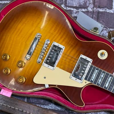 Gibson Custom Shop 1959 Les Paul Standard VOS Iced Tea Burst New Unplayed Auth Dlr 8lb9oz #028 image 5