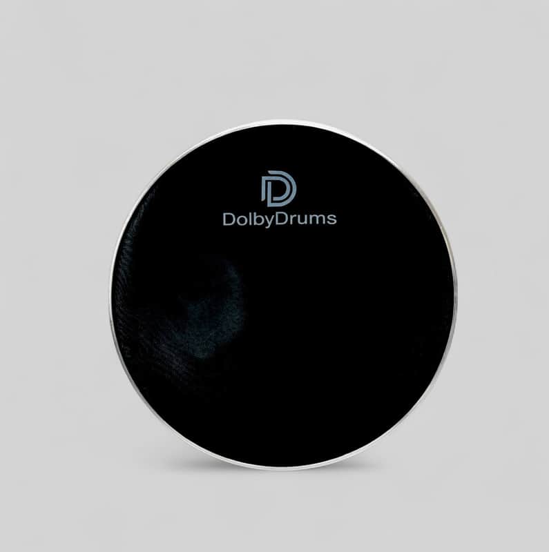 Dolby Drums 16” 3-Ply MESH Low Volume Reso or Batter Drumhead Black image 1