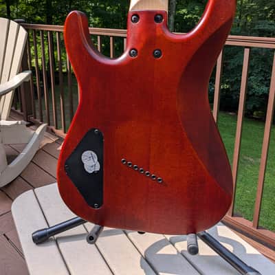 Jackson X Series DKAF7 MS Dinky Archtop - Stained Mahogany image 3