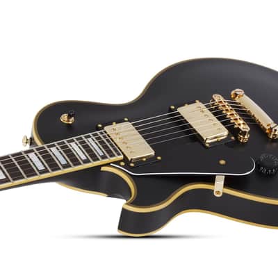 Schecter Solo II Custom LH Aged Black Satin image 4