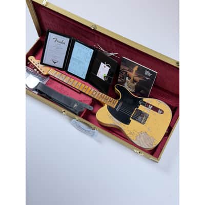 Fender CUSTOM SHOP LTD 53 TELE SUPER HEAVY RELIC - AGED NATURAL BLONDE 2024 - Super heavy relic Aged natural blonde image 17