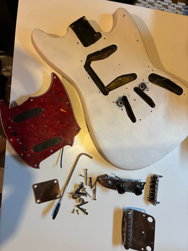 Fender Mustang 1960s loaded body image 1