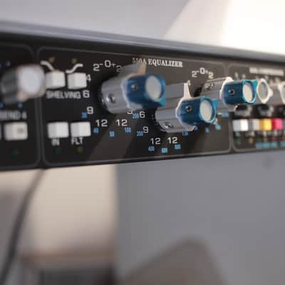 API 7600 Input Module Mic Pre / EQ / Compressor 2000s - Black image 6