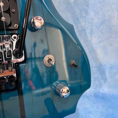 Edwards by ESP Forest E-FR-130GT 2000s Turquoise Made in Japan image 8