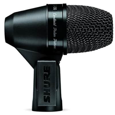 Shure PGA56-XLR Dynamic Snare/Tom Instrument Microphone, XLR-XLR Cable image 1