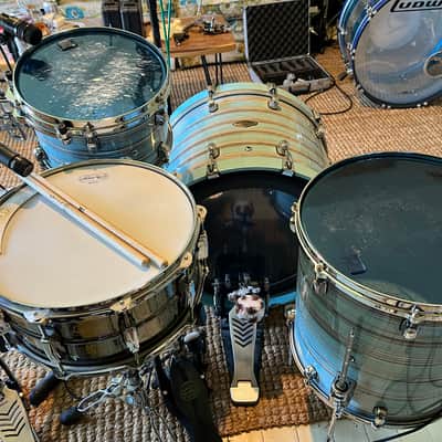 Tama Starclassic Walnut/Birch 3pc Arctic Blue Oyster (VIDEO) image 10