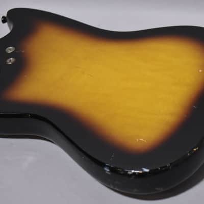 1966 Holiday (Harmony) H14 'Bobkat' Electric Guitar w/OSSC image 12