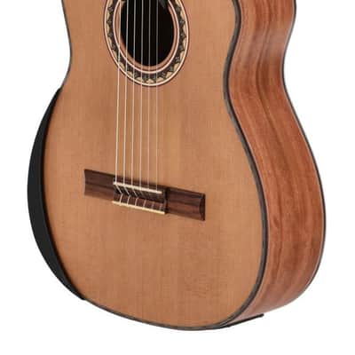 Manuel Rodriguez Tesoro De Camerun Limited Edition Solid Cedar Top & Cedar Neck 6-String Classical Acoustic-Electric Guitar w/Hard Case image 5