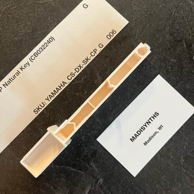 ORIGINAL Yamaha Replacement G Key (CB032240) for CS70M, CS5, CS15, CS15D, CS20, CS20M, CS40M, DX9, DX21, DX27, DX27S, SK20, SK30, CP10, CP11, CE20, PS10, PS20, YK10, and more image 3