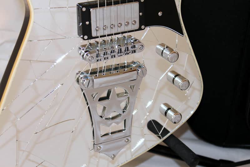 Washburn PS1800 Paul Stanley Cracked Mirror Unplayed | Reverb