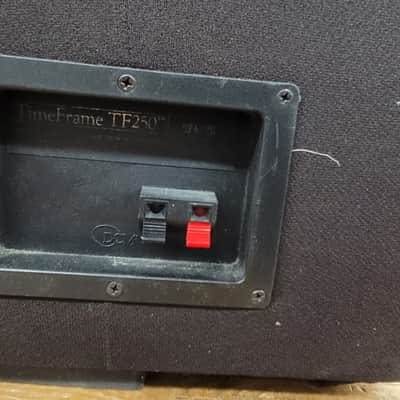 DCM Time Frame TF250 2-Way Floor Speakers 1980s - Black/Natural image 9