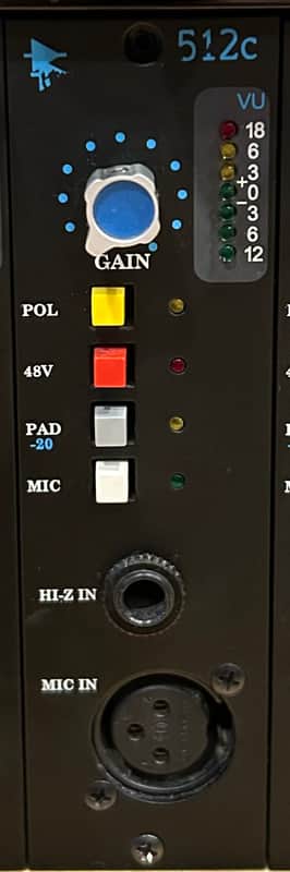 API 512c 500 Series Mic Preamp Module (6 of 8) image 1