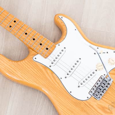1993 Fender Stratocaster ‘72 Vintage Reissue ST72-58 Natural Ash, Japan MIJ image 7