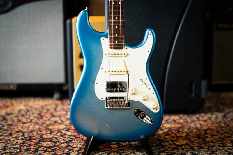 Fender Limited Edition American Showcase Stratocaster HSS 2021 - Sky Burst Metallic image 1