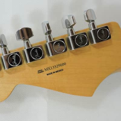 Fender Mexican Standard Stratocaster Plus Top (HSS) 2013 - Tobacco Sunburst image 8