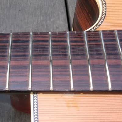 2009 Yairi WY-1 Bob Weir Model, Electric Acoustic Guitar with cutaway professional grade Natural+K Yairi Had Case plus more extras image 25