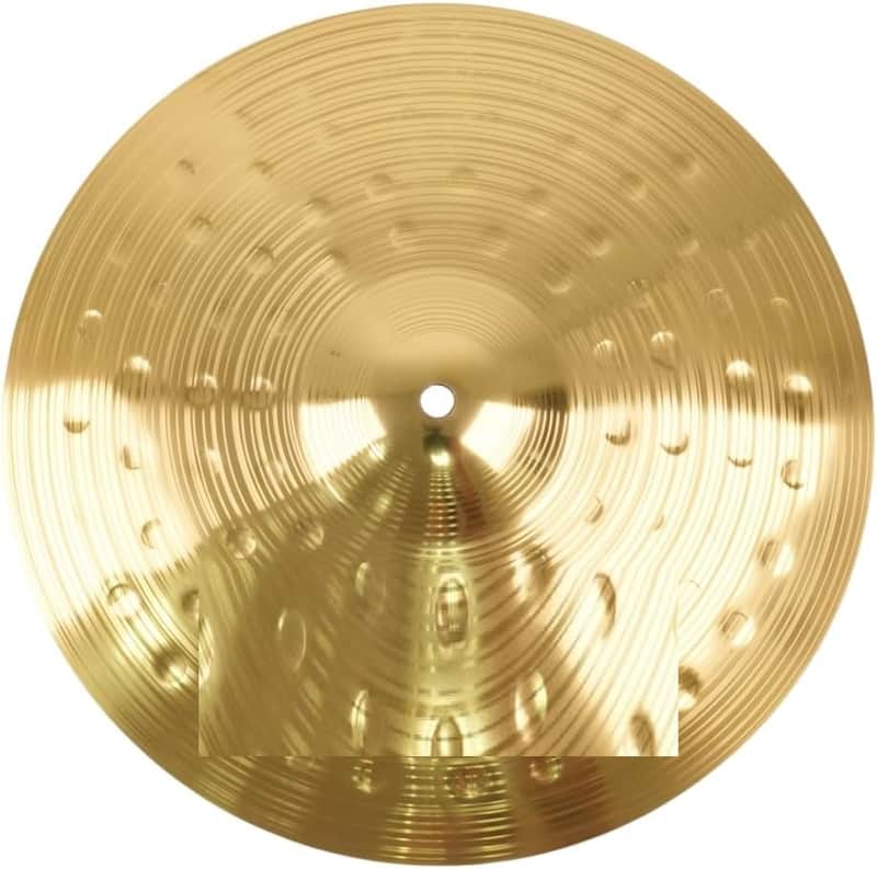 Crash Cymbal Brilliant Finish Bright Sound 16 inch Drum Cymbal For Practice (16"Crash） image 1