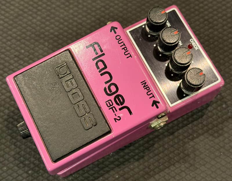 Boss BF-2 Flanger vintage 1983 Japan (black label) | Reverb
