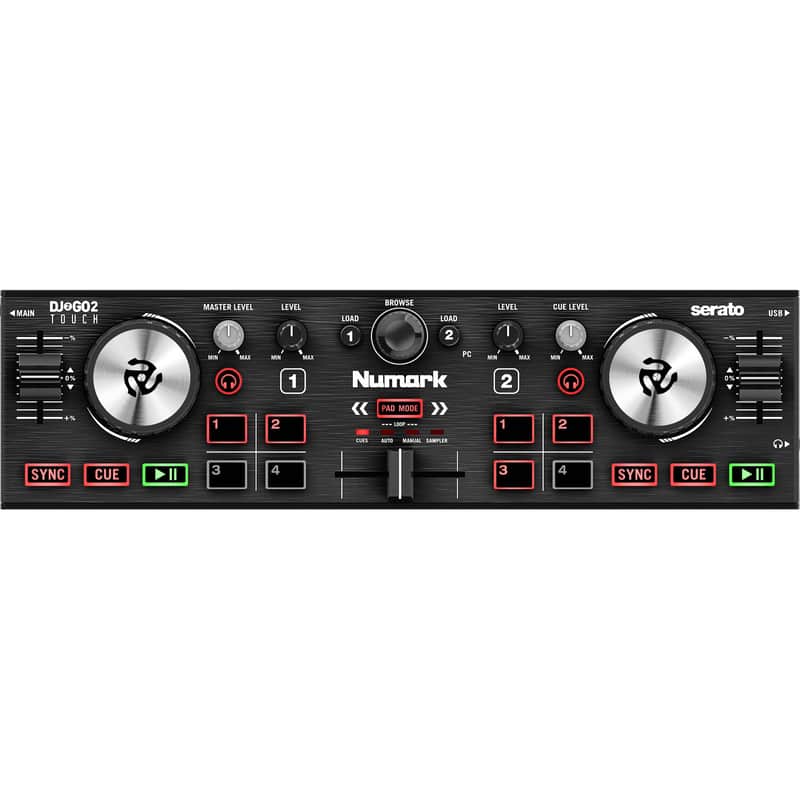 Numark - DJ2GO2 Touch - Pocket DJ Controller with Touch-Capacitive Jog Wheels imagen 1