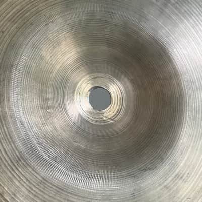 Zildjian 13" A. Zildjian '60s Stamp Hi-Hat Cymbals (Pair) 1960s - 760g and 1174g image 10