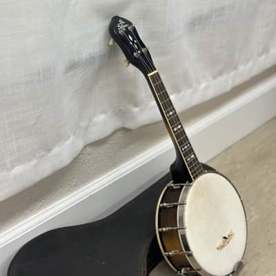 Gibson UB-3 Antique 1930s Ukulele Banjo Uke Sunburst Original Case image 4