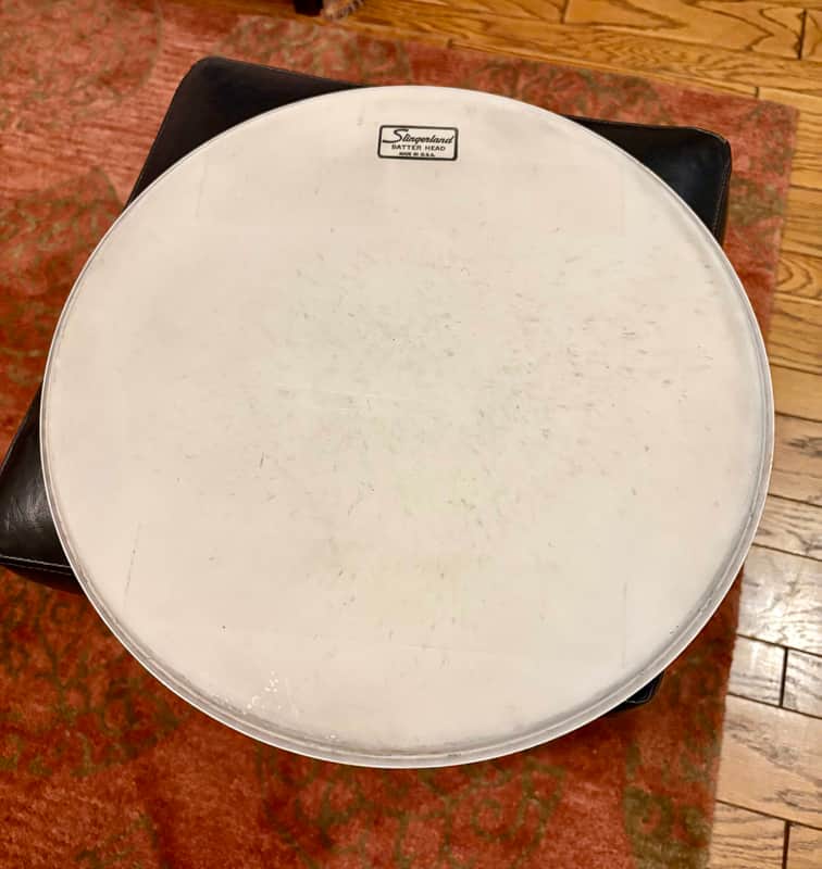 Slingerland 16" Coated Drum Head 60's/70's - Coated image 1