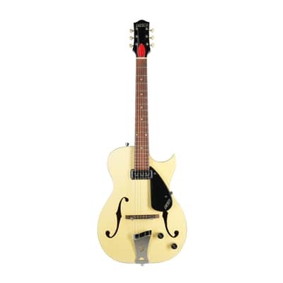 1957 - Gretsch Rambler 6115 Hollow Body - Lotus Ivory over Jet Black image 1