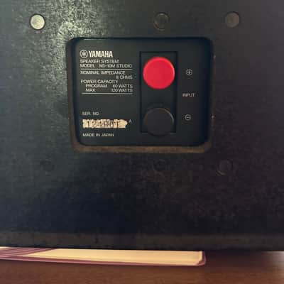 Yamaha NS-10M (Pair) 1980s - Black image 15