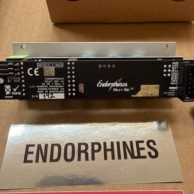 Endorphin.es Milky Way 1U Eurorack Synth Module 2019 - Present - Silver image 2
