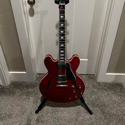 Gibson Memphis ES-335 Block 2015 - 2016 - Satin Faded Cherry image 7