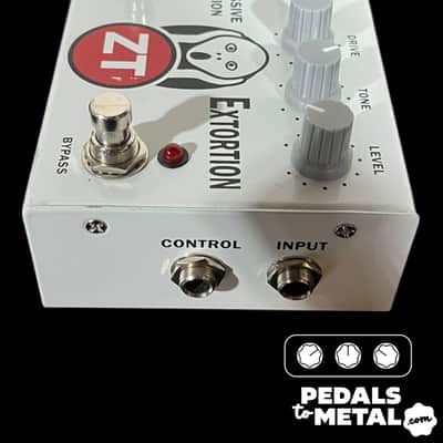 ZT Amplifiers Extortion Expressive Distortion Pedal 2010s - White X11991 image 6