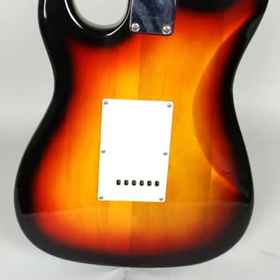 Unbranded Deluxe Strat Style Electric Guitar w/ Gig Bag image 4