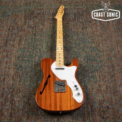 2019 Fender Thinline '69 reissue Telecaster Mahogany Made in Japan image 2