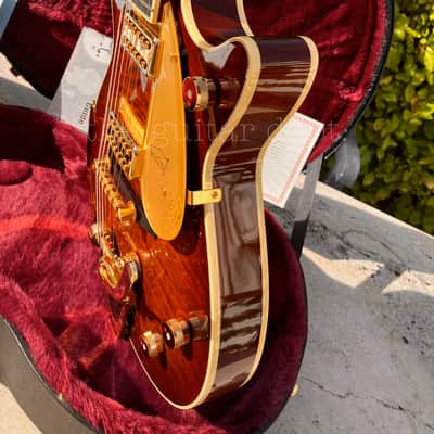 ✮AMAZING✮2023 Gretsch G-6134T GQM Limited Edition PENGUIN✮QUILT FORGE GLOW✮£3899 image 12