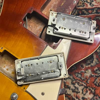 RARE 1973 Greco EG-360S Les Paul "Tobacco Burst" Pancake Body + Nylon Saddles + Alnico 2 Humbuckers (PRE-SERIAL MIJ MADE IN JAPAN Lawsuit Era) + GIG BAG image 10