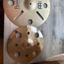 Meinl 12"/16" Artist Concept Series Luke Holland Signature Bullet Stack Cymbals (Pair) 2017 - Present - Brilliant/Sandblasted