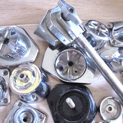 Bass Drum Leg Spur Mount Brackets Parts Lot 27 pcs. image 5
